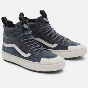 New Vans Sk8 Hi MTE 2 Men's Size  Steel Blue Gray Size 10.5, 8